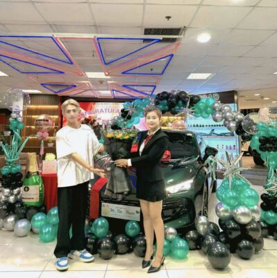 Giao xe MG7 Pre xanh